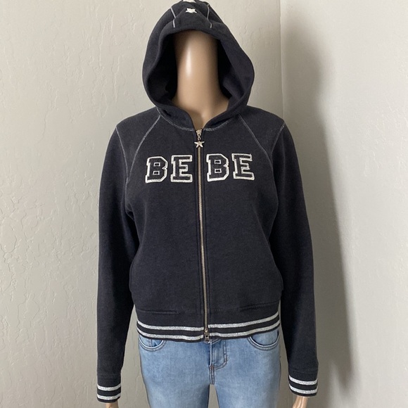 Bebe Sport Logo Zip-Up Hoodie / Small - Picture 9 of 15